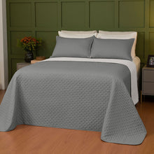 Carregar imagem no visualizador da galeria, Cobre Leito Queen Dupla Face 200 Fios 03 Peças Comfy Verde/Palha - Lavive