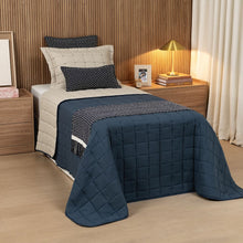 Carregar imagem no visualizador da galeria, Cobre Leito Solteiro Diana Dupla Face 4 Peças Rose - Lavive