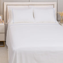 Carregar imagem no visualizador da galeria, Jogo de Cama Queen 04 Peças Marbella 400 Fios Bege - Lavive
