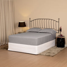 Carregar imagem no visualizador da galeria, Jogo de Cama Queen 200 Fios 3 Peças Slim Branco - Casa Paulinha
