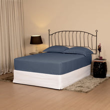 Carregar imagem no visualizador da galeria, Jogo de Cama Queen 200 Fios 3 Peças Slim Branco - Casa Paulinha