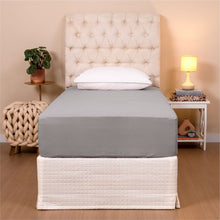 Carregar imagem no visualizador da galeria, Jogo de Cama Solteiro 200 Fios 2 Peças Línea Rosê - Casa Paulinha