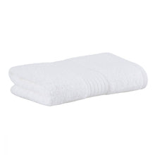Carregar imagem no visualizador da galeria, Jogo De Toalhas De Banho 100% Algodão 2 Peças Fio Penteado Branco- Buddemeyer