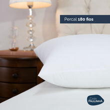 Carregar imagem no visualizador da galeria, Kit 2 Travesseiros de Pluma 70cm x 50cm 180 Fios Suporte Firme - Casa Paulinha