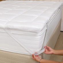 Carregar imagem no visualizador da galeria, Pillow Top Casal Queen Toque De Pluma 200 Fios - Casa Paulinha