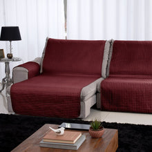 Carregar imagem no visualizador da galeria, Protetor de Sofá Retrátil 1,60m Dupla Face Cinza com Preto - Lavive