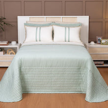 Carregar imagem no visualizador da galeria, Cobre Leito Queen Athenas Vira Doblo 3 Peças Azul - Lavive
