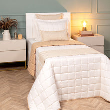 Carregar imagem no visualizador da galeria, Cobre Leito Solteiro Diana Dupla Face 4 Peças Rose - Lavive
