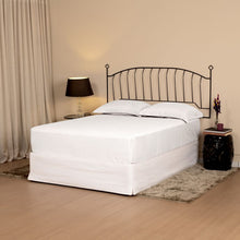 Carregar imagem no visualizador da galeria, Jogo de Cama Queen 200 Fios 3 Peças Slim Branco - Casa Paulinha
