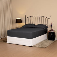 Carregar imagem no visualizador da galeria, Jogo de Cama Queen 200 Fios 3 Peças Slim Branco - Casa Paulinha
