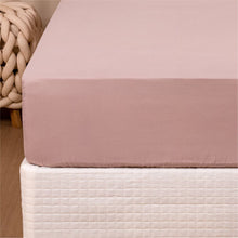 Carregar imagem no visualizador da galeria, Jogo de Cama Solteiro 200 Fios 2 Peças Línea Rosê - Casa Paulinha
