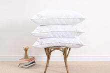 Carregar imagem no visualizador da galeria, Kit 2 Travesseiros de Pluma 70cm x 50cm 200 Fios Suporte Médio - Lavive
