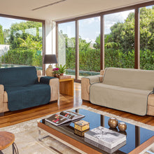 Carregar imagem no visualizador da galeria, Protetores de Sofá 2 e 3 Lugares Dupla Face 1,00m/2,00m Bege/Fend - Lavive
