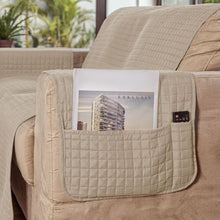 Carregar imagem no visualizador da galeria, Protetores de Sofá 2 e 3 Lugares Dupla Face 1,00m/2,00m Bege/Fend - Lavive
