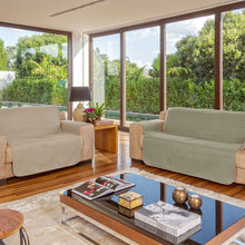 Carregar imagem no visualizador da galeria, Protetores de Sofá 2 e 3 Lugares Dupla Face 1,00m/2,00m Bege/Fend - Lavive
